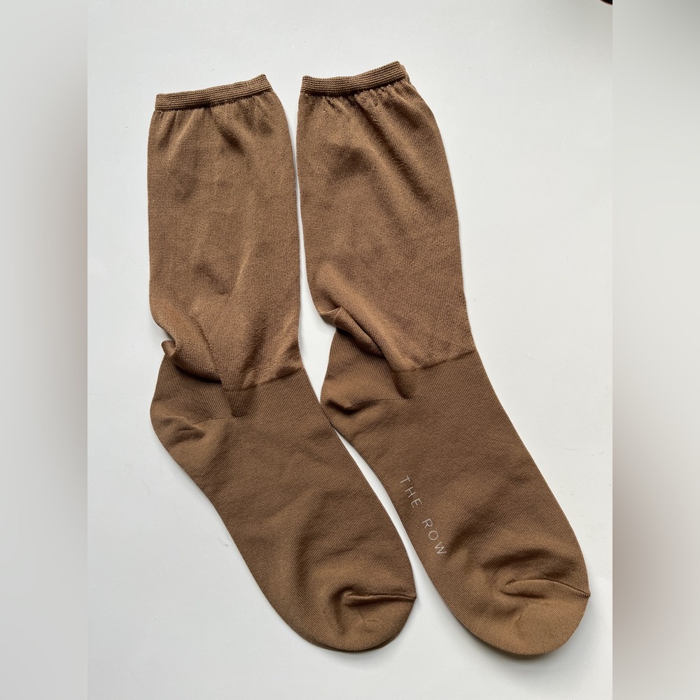 The Row Brown Socks
